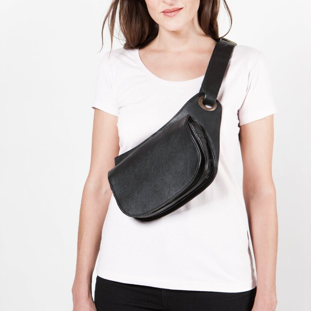 Leather Crossbody from Monzoon